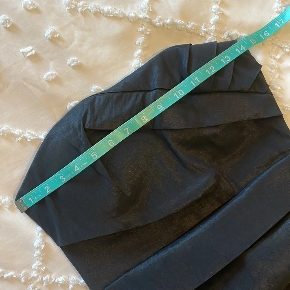 Black Strapless Cocktail Dress 🖤